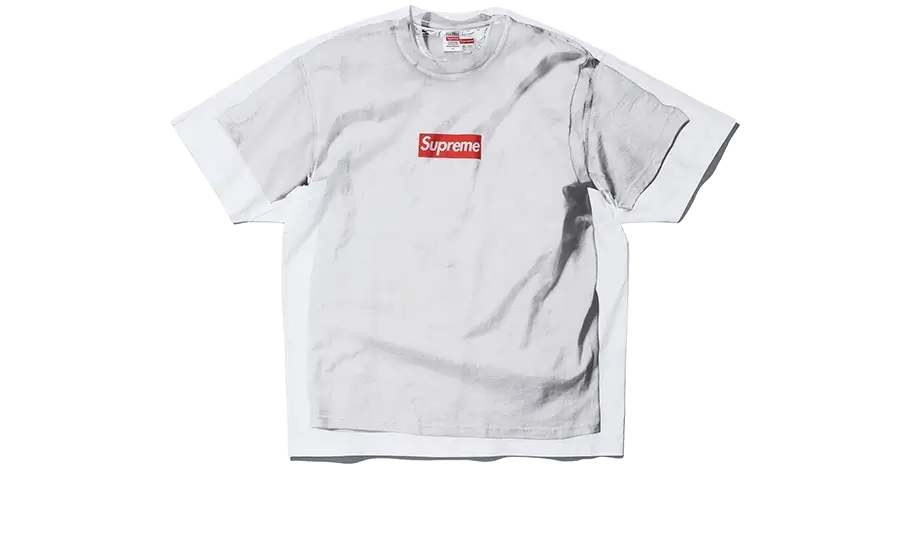 Supreme MM6 Maison Margiela Box Logo Tee White