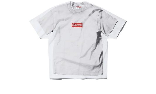 Supreme MM6 Maison Margiela Box Logo Tee White