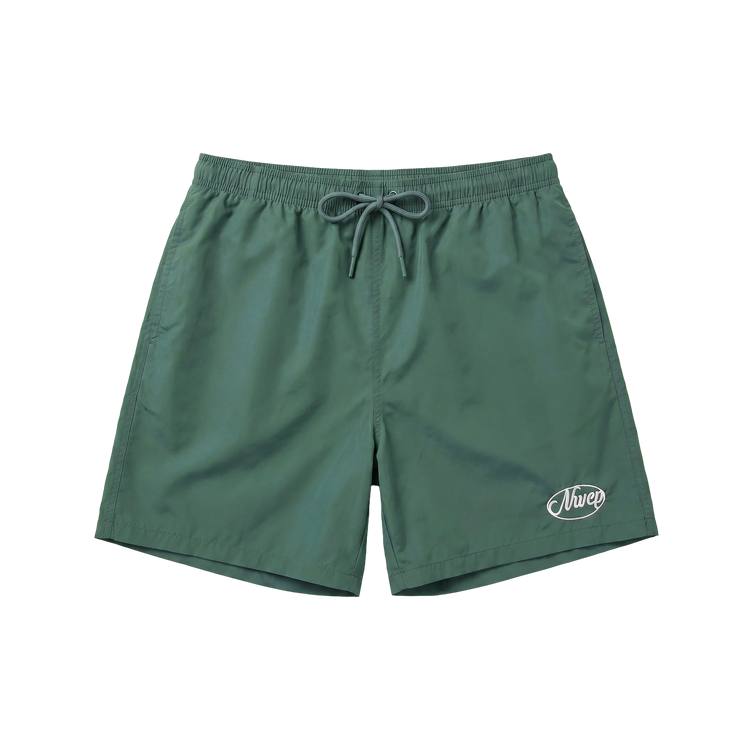 Fully You Green Swim Shorts
