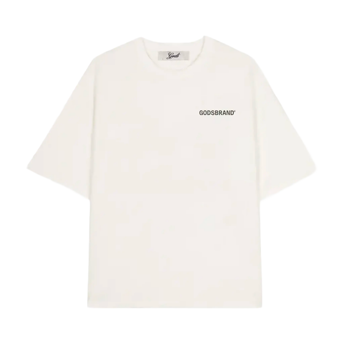 Gods Billiard Tee White