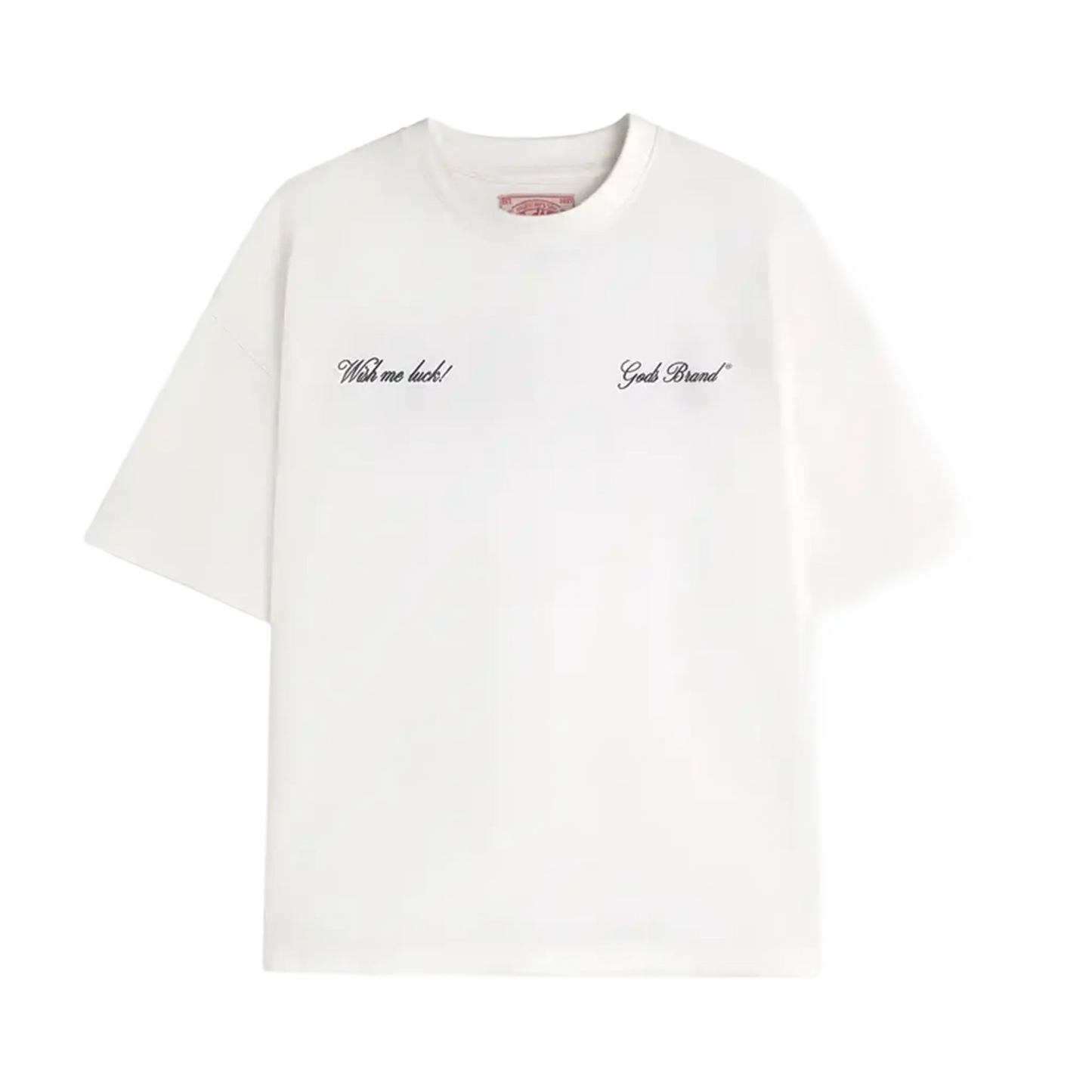 Gods Red Dice Tee Cream