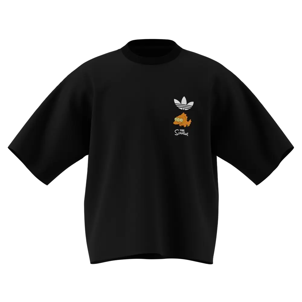 Adidas x The Simpsons GFX Tee Black