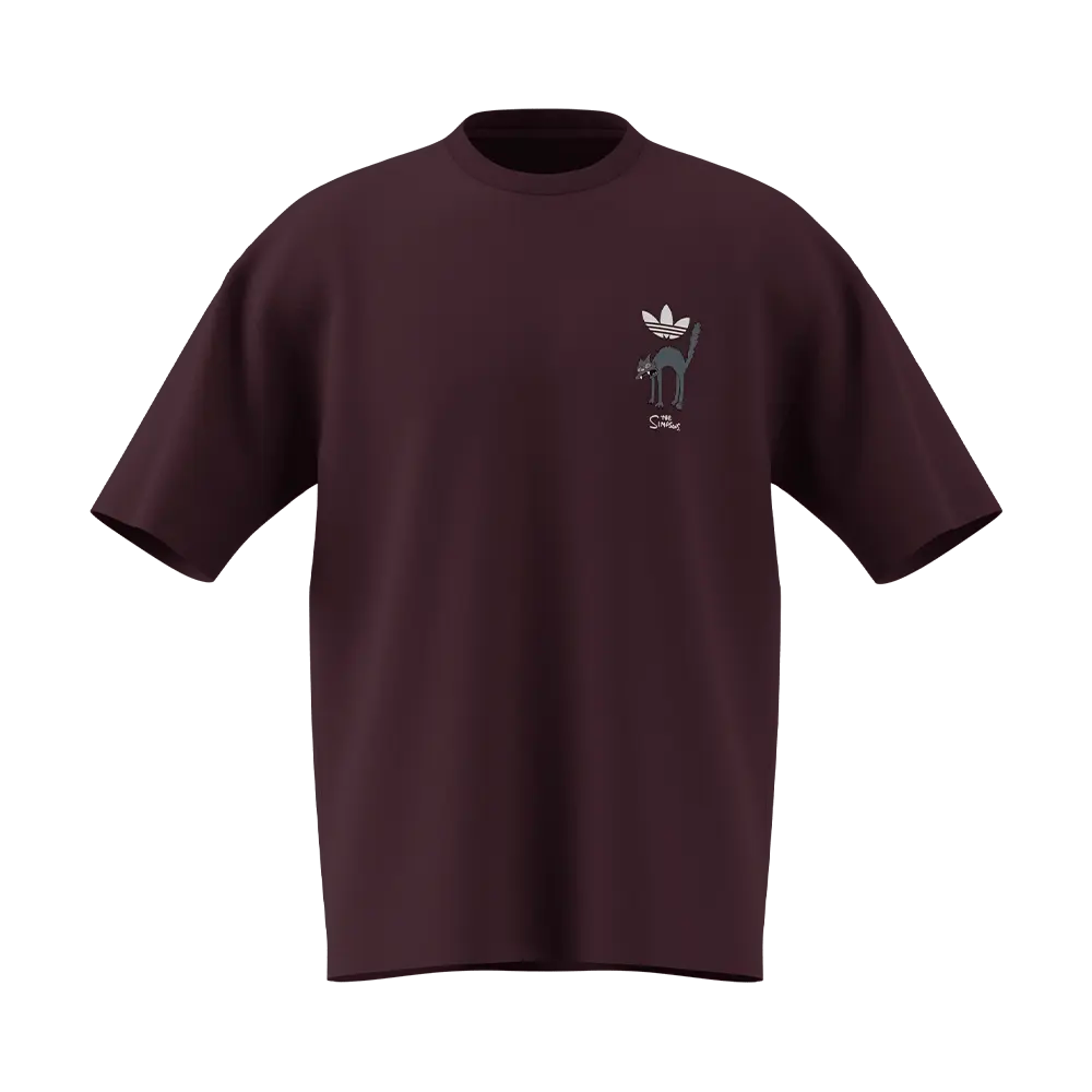 Adidas x The Simpsons GFX Tee Red