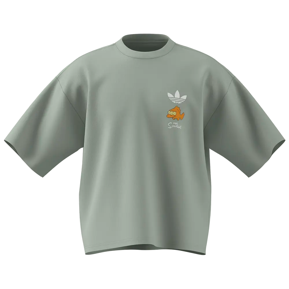 Adidas x The Simpsons GFX Tee Linen Green