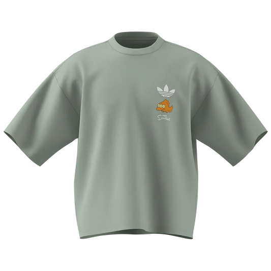 Adidas x The Simpsons GFX Tee Linen Green