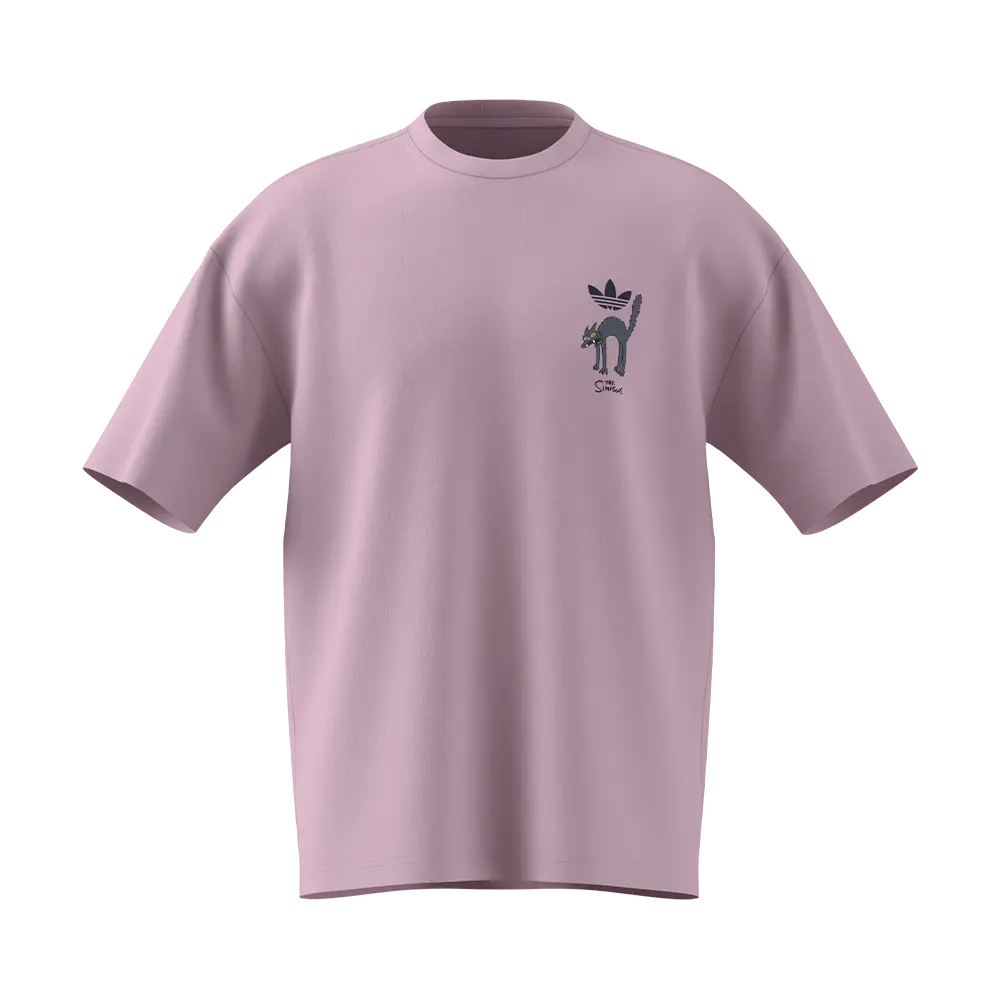 Adidas x The Simpsons GFX Tee Pink