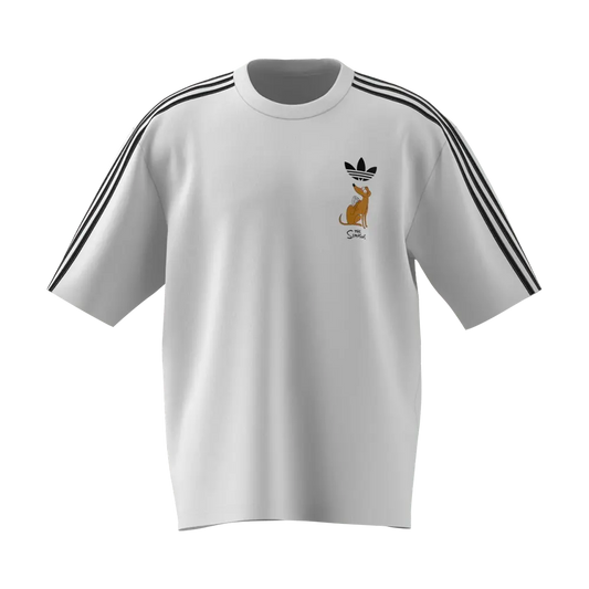 Adidas x The Simpsons GFX Tee White