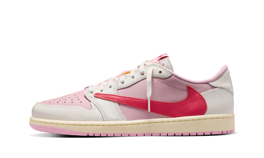 Air Jordan 1 Retro Low OG SP Travis Scott Sail Tropical Pink
