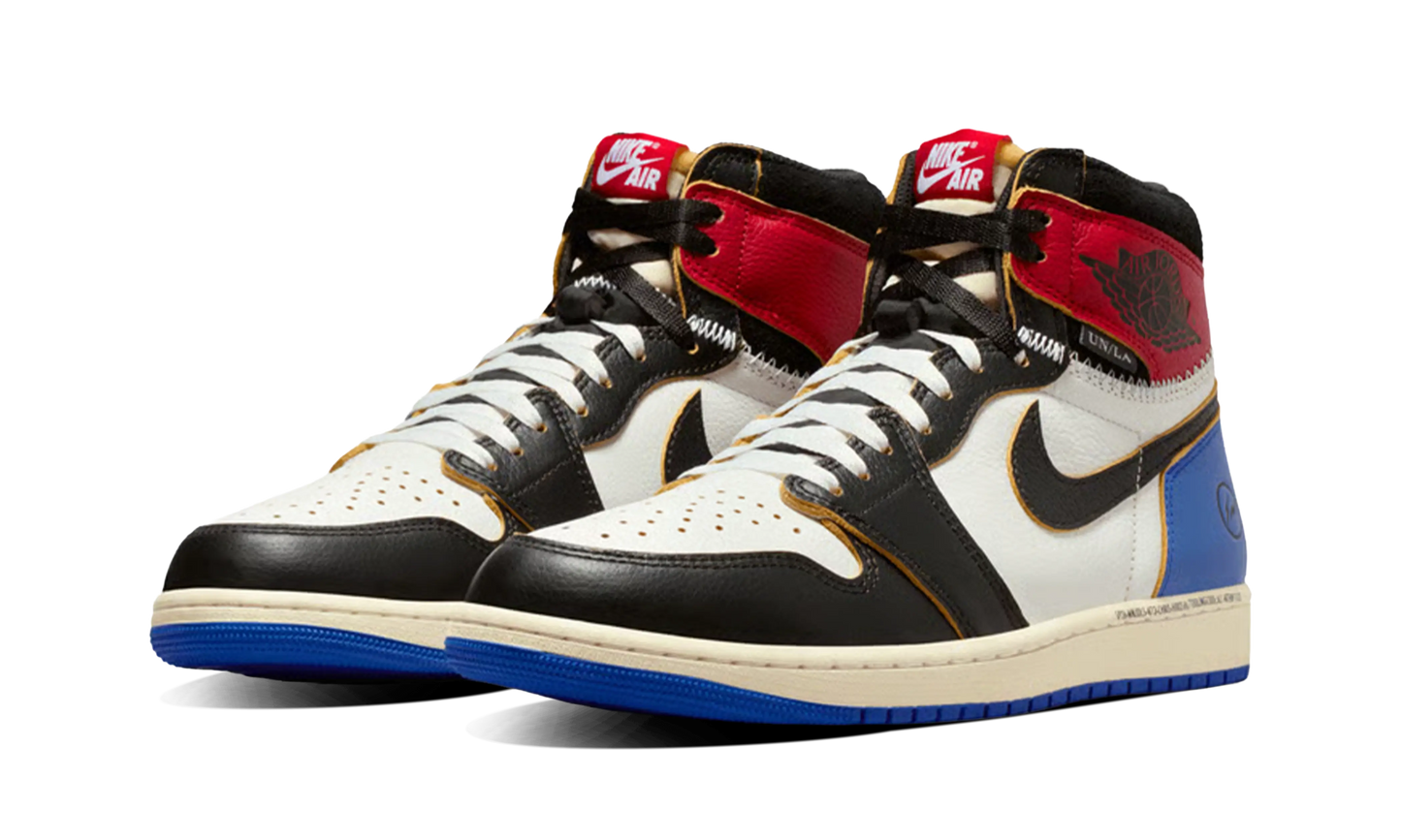 Air Jordan 1 Retro High OG SP Fragment x Union LA Varsity Red Sport Royal