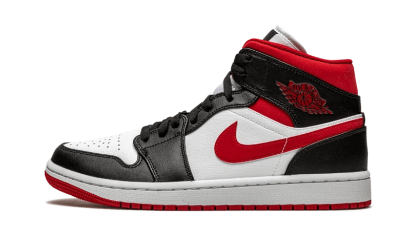 Air Jordan 1 Mid Gym Red Black White