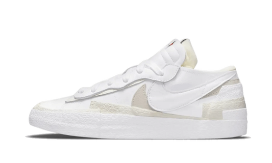 BLAZER LOW SACAI PATENT WHITE