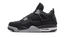 Air Jordan 4 Black Canvas