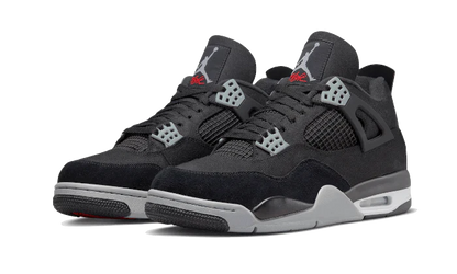 jordan 4 black canvas