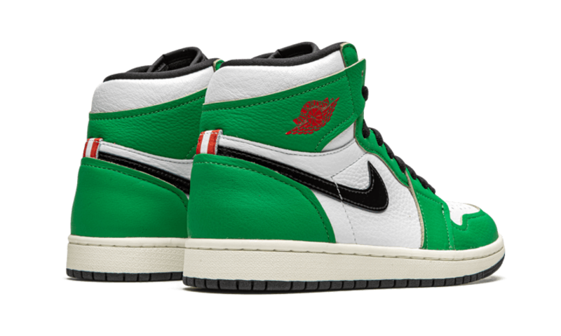 Newcop Air Jordan 1 High Lucky Green Zapatillas 3