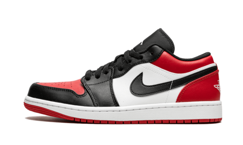 Newcop Air Jordan 1 Low Bred Toe Zapatillas 1