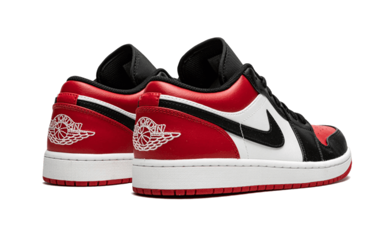 Newcop Air Jordan 1 Low Bred Toe Zapatillas 3