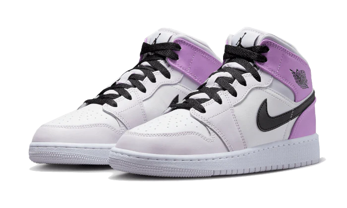 Newcop Air Jordan 1 Mid Barely Grape (gs) Zapatillas 2