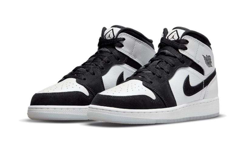 Newcop Air Jordan 1 Mid Diamond Shorts Zapatillas 2
