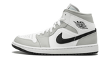 Air Jordan 1 Mid White Light Smoke Grey
