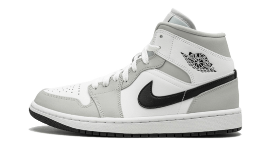 Newcop Air Jordan 1 Mid White Light Smoke Grey Zapatillas 1