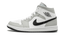 Air Jordan 1 Mid White Light Smoke Grey
