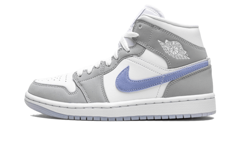 Newcop Air Jordan 1 Mid Wolf Grey Zapatillas 1