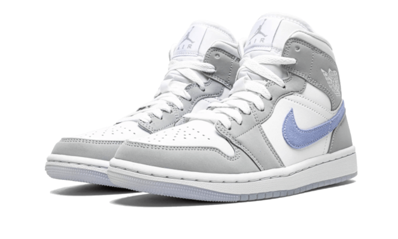Newcop Air Jordan 1 Mid Wolf Grey Zapatillas 2