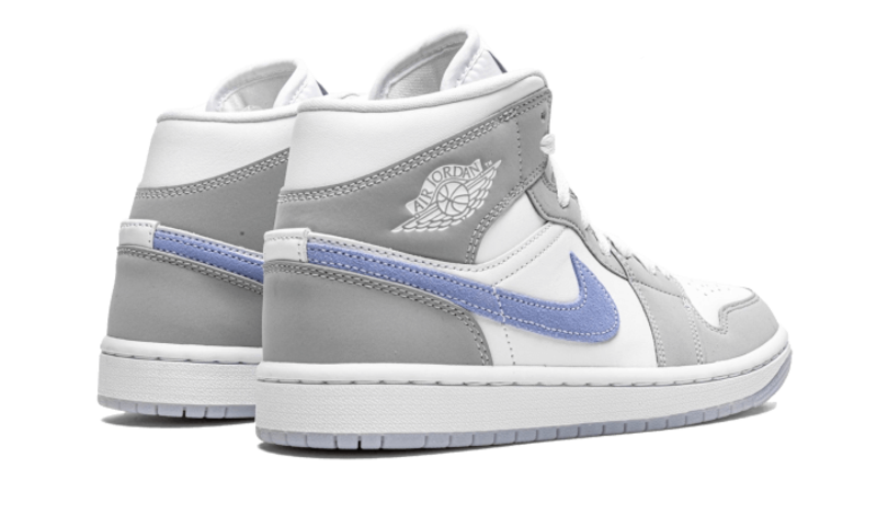 Newcop Air Jordan 1 Mid Wolf Grey Zapatillas 3