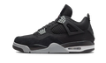 Air Jordan 4 Black Canvas