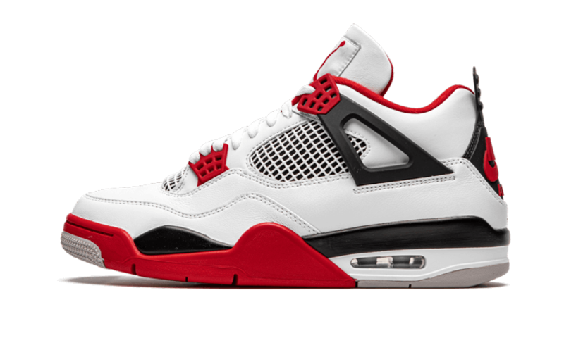 Newcop Air Jordan 4 Retro Fire Red Zapatillas 1