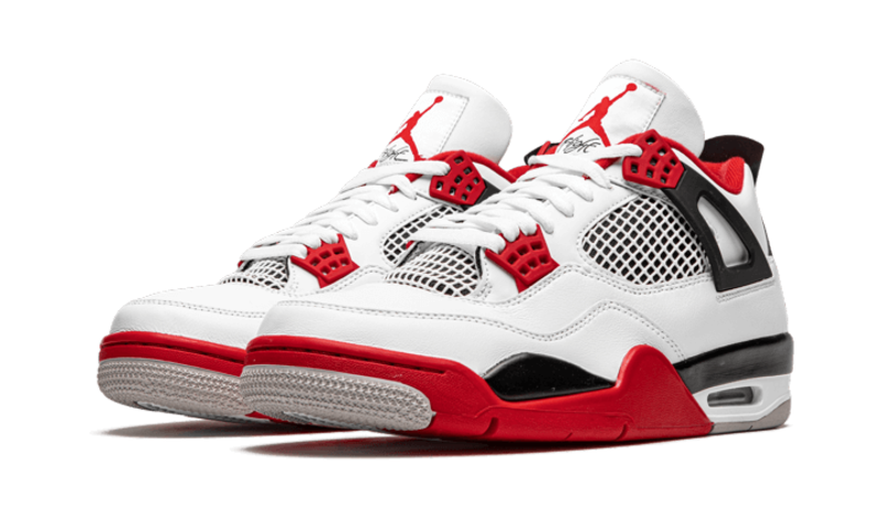 Newcop Air Jordan 4 Retro Fire Red Zapatillas 2