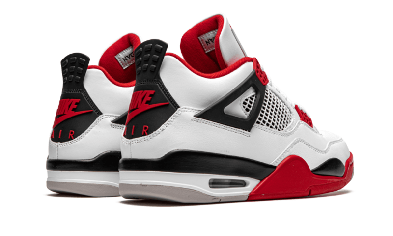 Newcop Air Jordan 4 Retro Fire Red Zapatillas 3