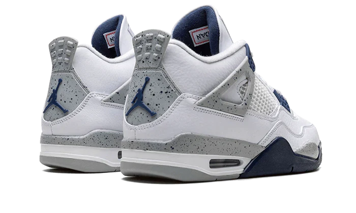 Newcop Air Jordan 4 Retro Midnight Navy Zapatillas 3