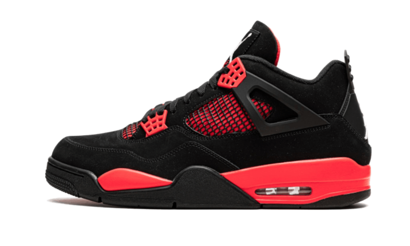Newcop Air Jordan 4 Retro Red Thunder Zapatillas 1