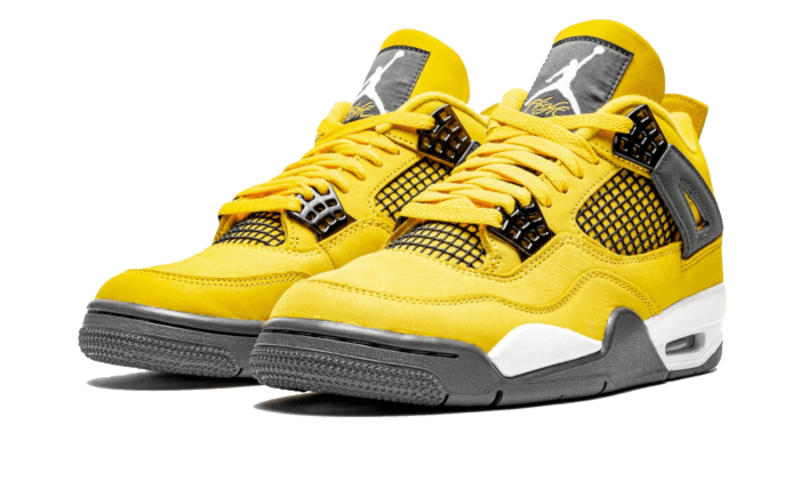 Newcop Air Jordan 4 Retro Tour Yellow Zapatillas 2
