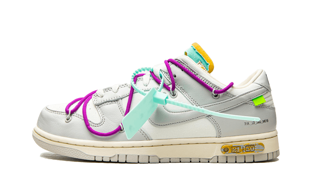Newcop Dunk Low Off-white Lot 21 Zapatillas 1