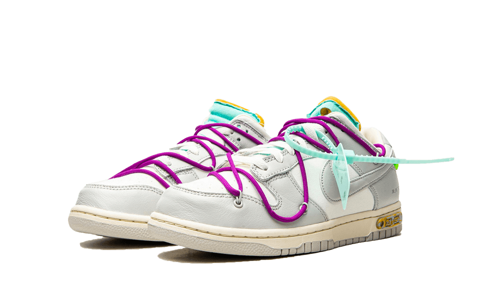 Newcop Dunk Low Off-white Lot 21 Zapatillas 2