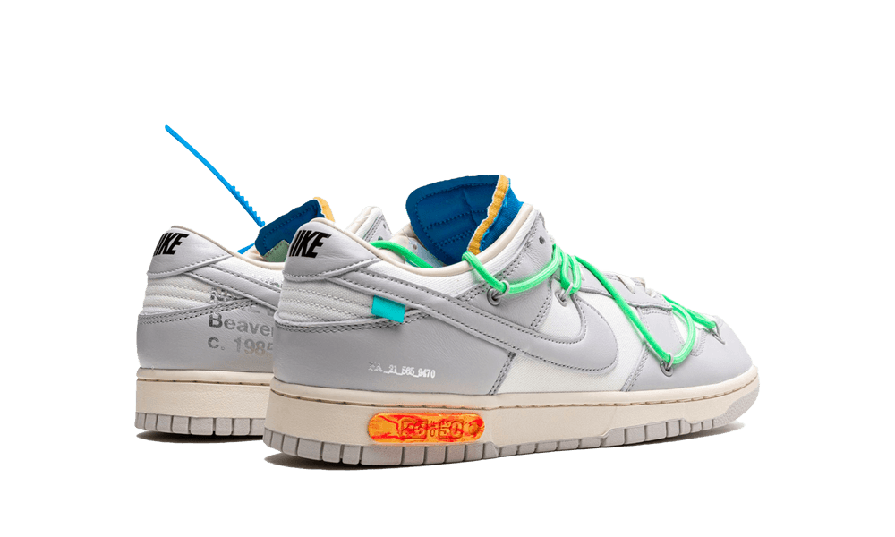 Newcop Dunk Low Off-white Lot 26 Zapatillas 3