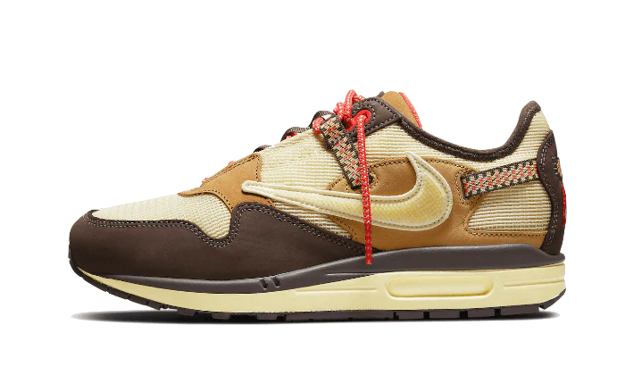 Newcop Nike Air Max 1 Travis Scott Cactus Jack Baroque Brown Zapatillas 1
