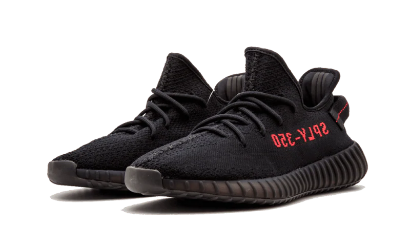 Newcop Yeezy Boost 350 V2 Black Red Zapatillas 2