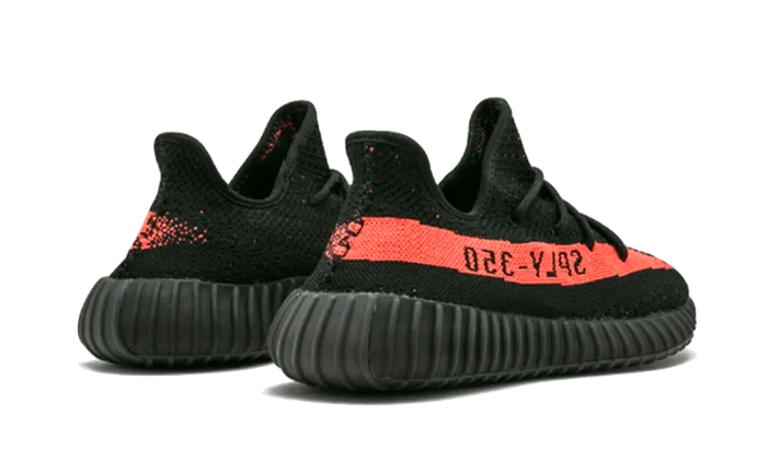 Newcop Yeezy Boost 350 V2 Core Black Red Zapatillas 3